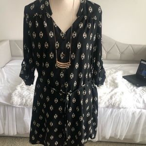 41 hawthorn cristen shirt  dress w/ drawstring